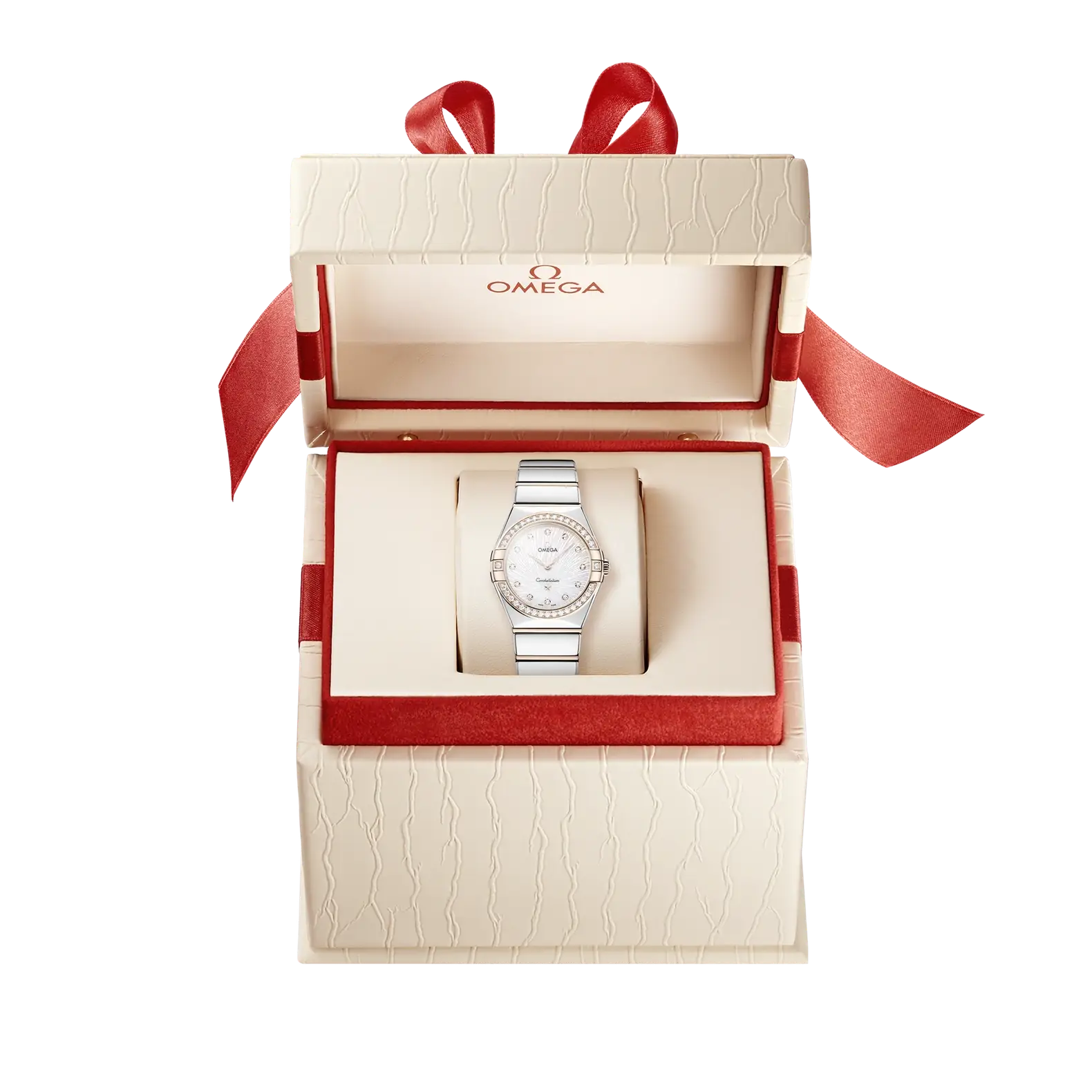 Constellation Two-Tone - Textured Diamond Dial and Bezel