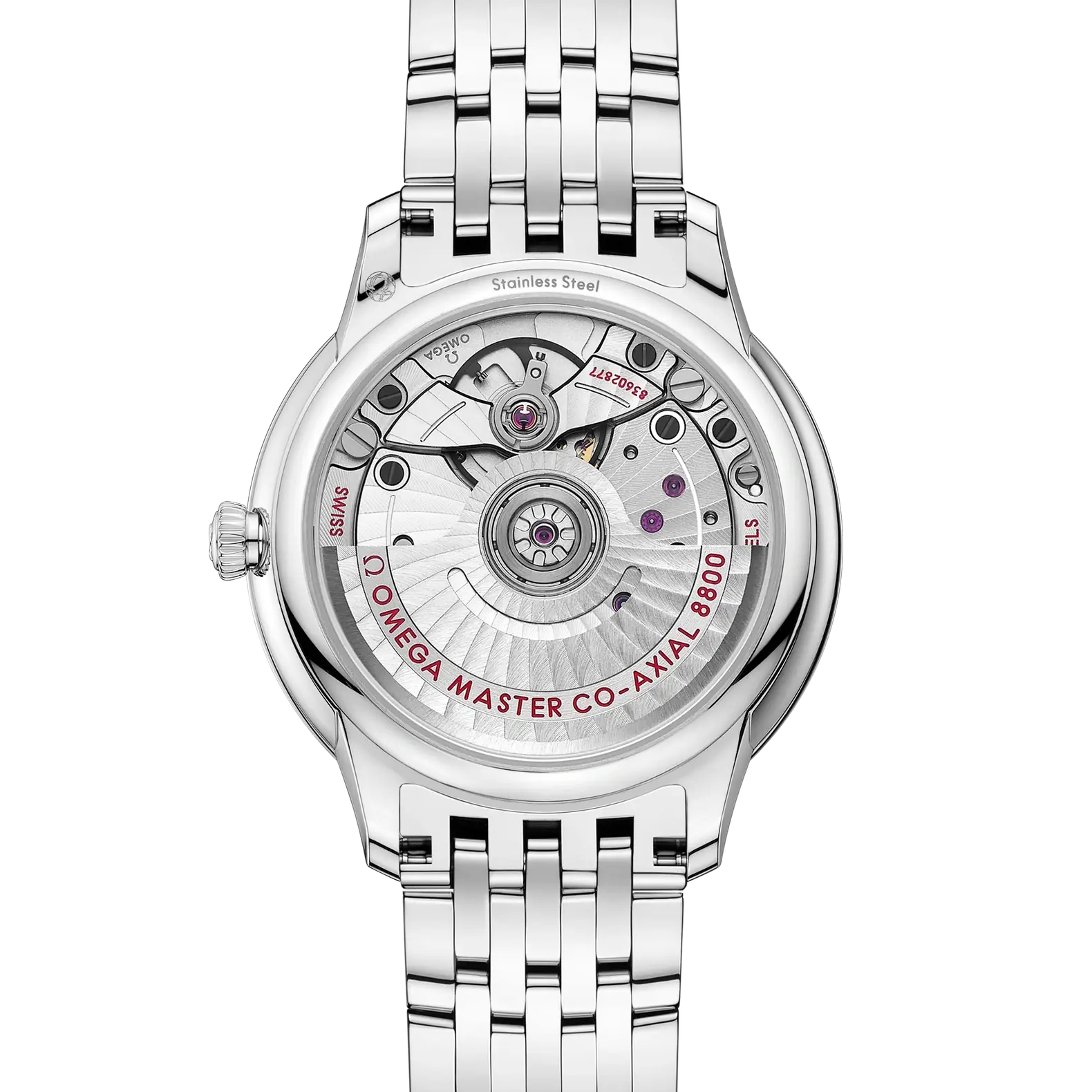 De Ville Prestige 34mm - Silver Diamond Dial and Bezel