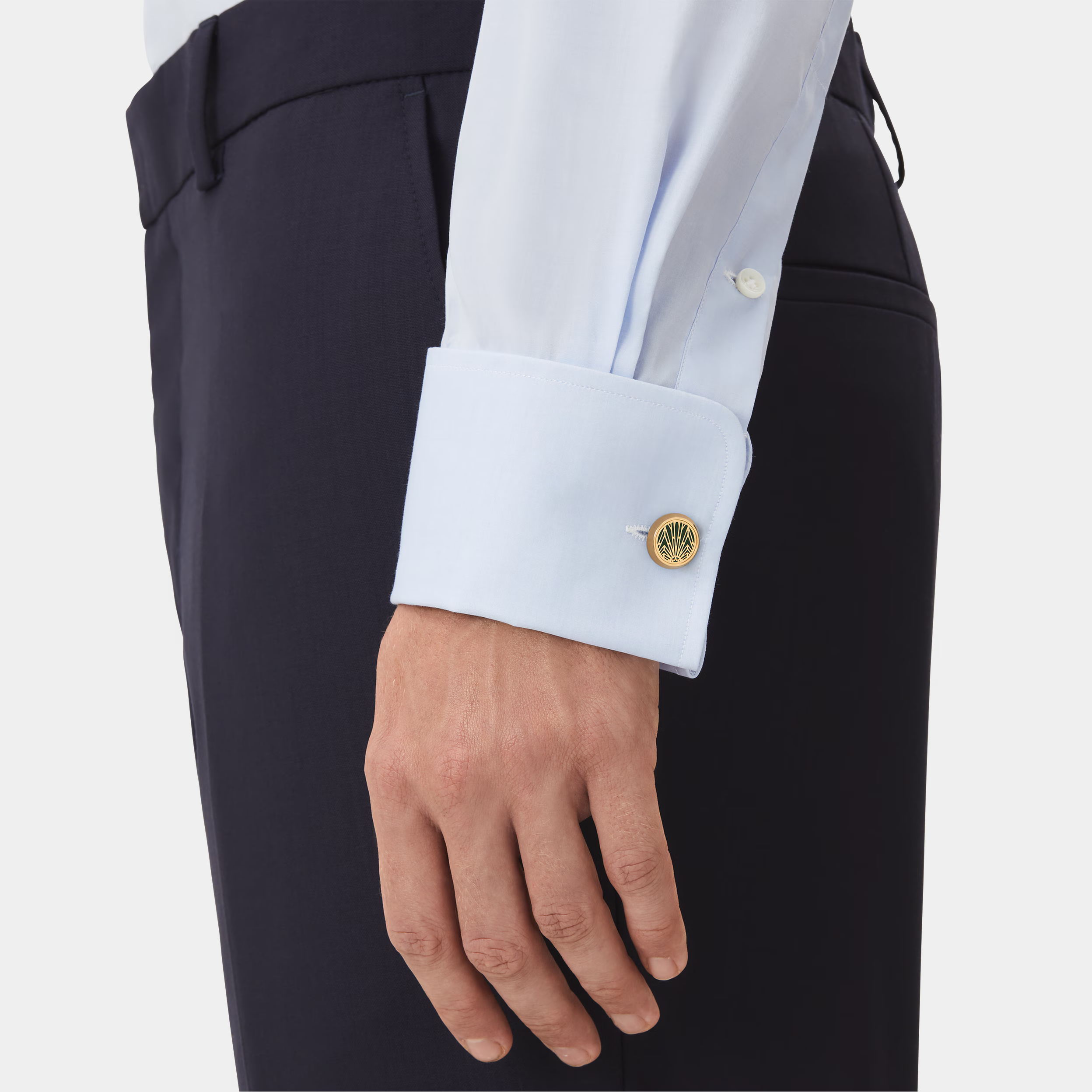 Meisterstück Origin Cufflinks - Green Lacquer