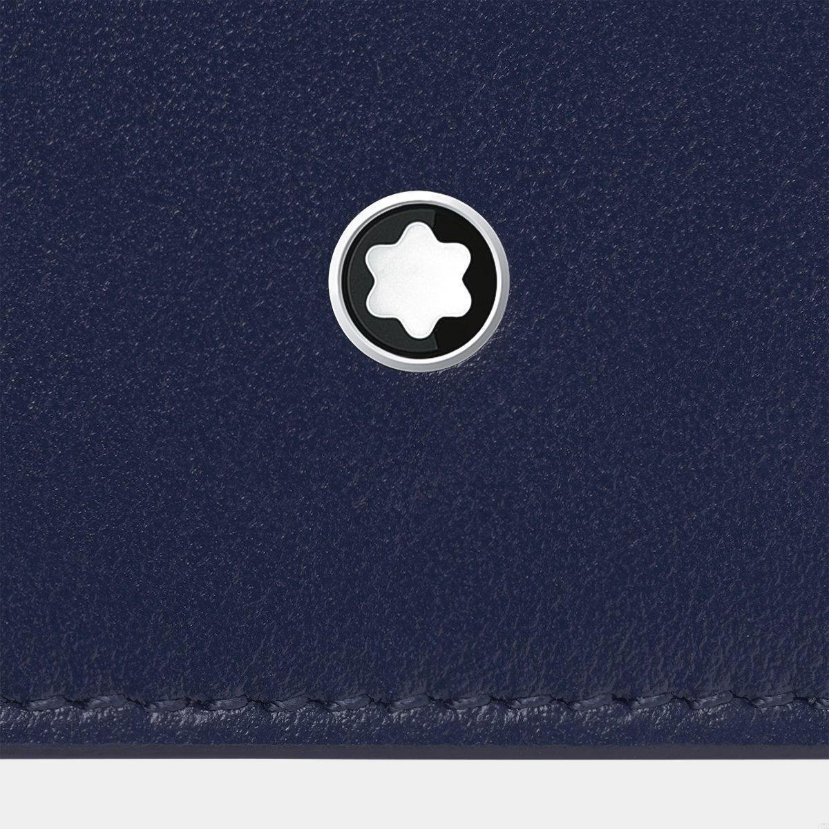 Meisterstück Card Holder 6cc - Ink Blue