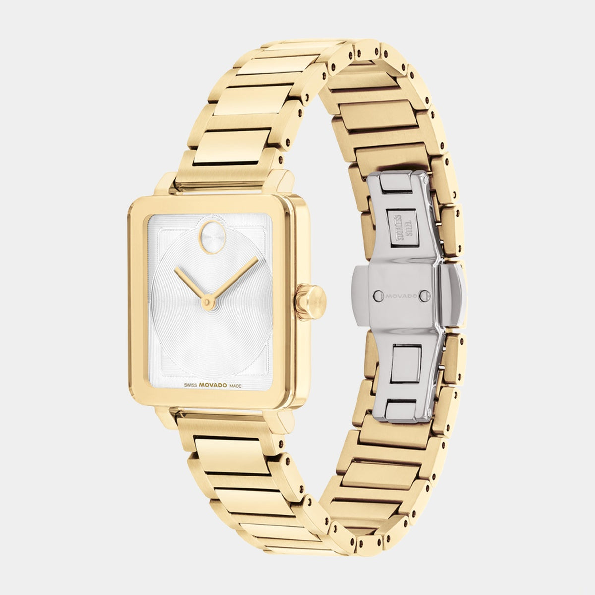 BOLD Evolution 2.0 Square  - White Dial on Bracelet