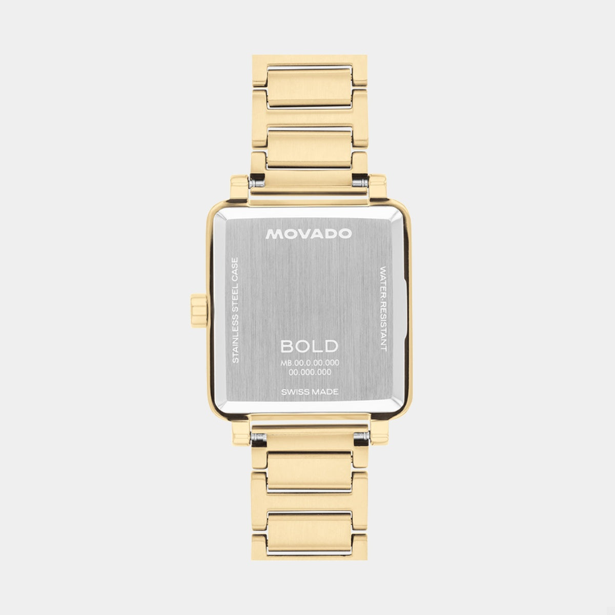 BOLD Evolution 2.0 Square  - White Dial on Bracelet