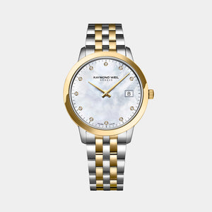 Toccata Classic 34mm Two-Tone - Mother-of-Pearl Diamond Dial