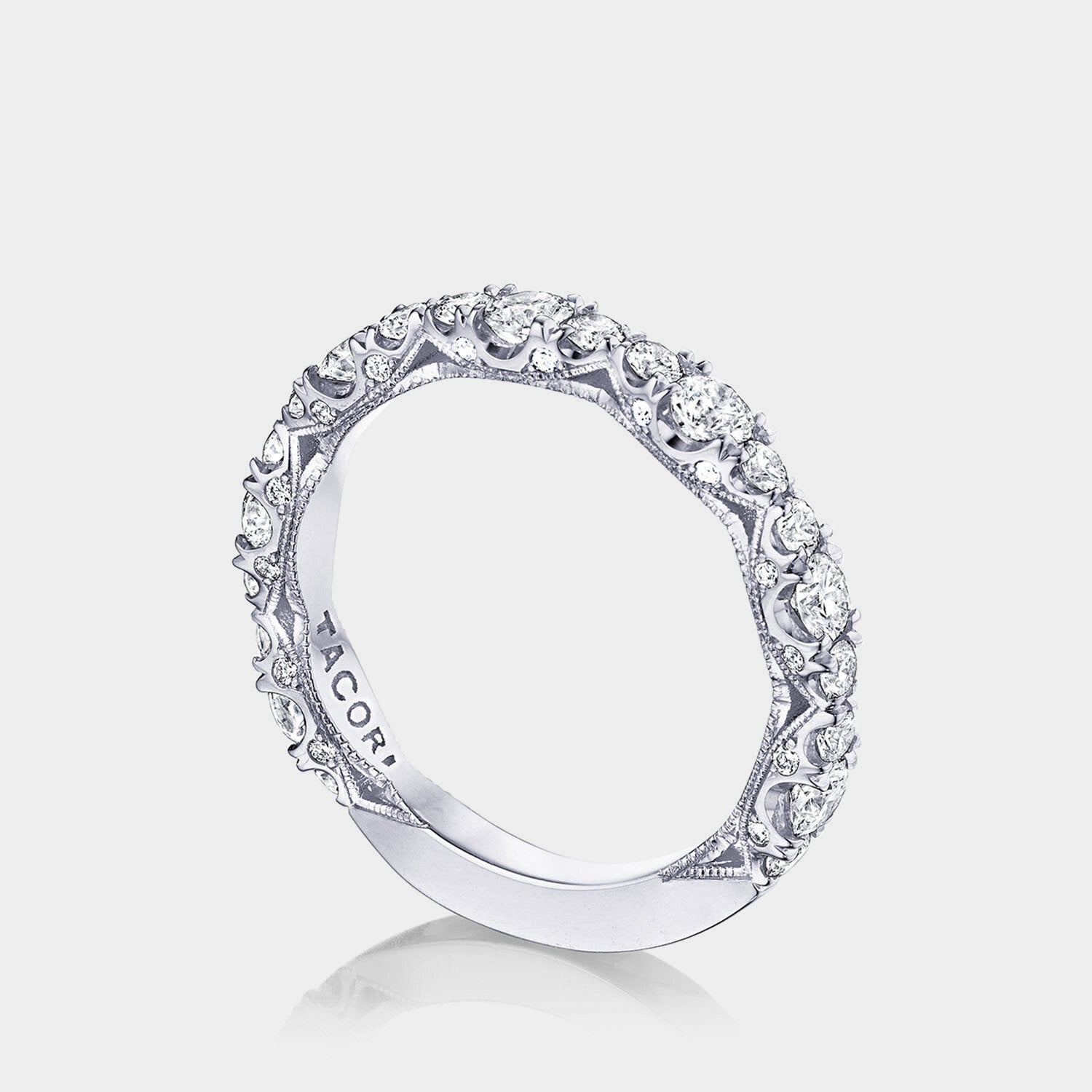 Marquise Shape Wedding Ring Platinum - HT2653B34