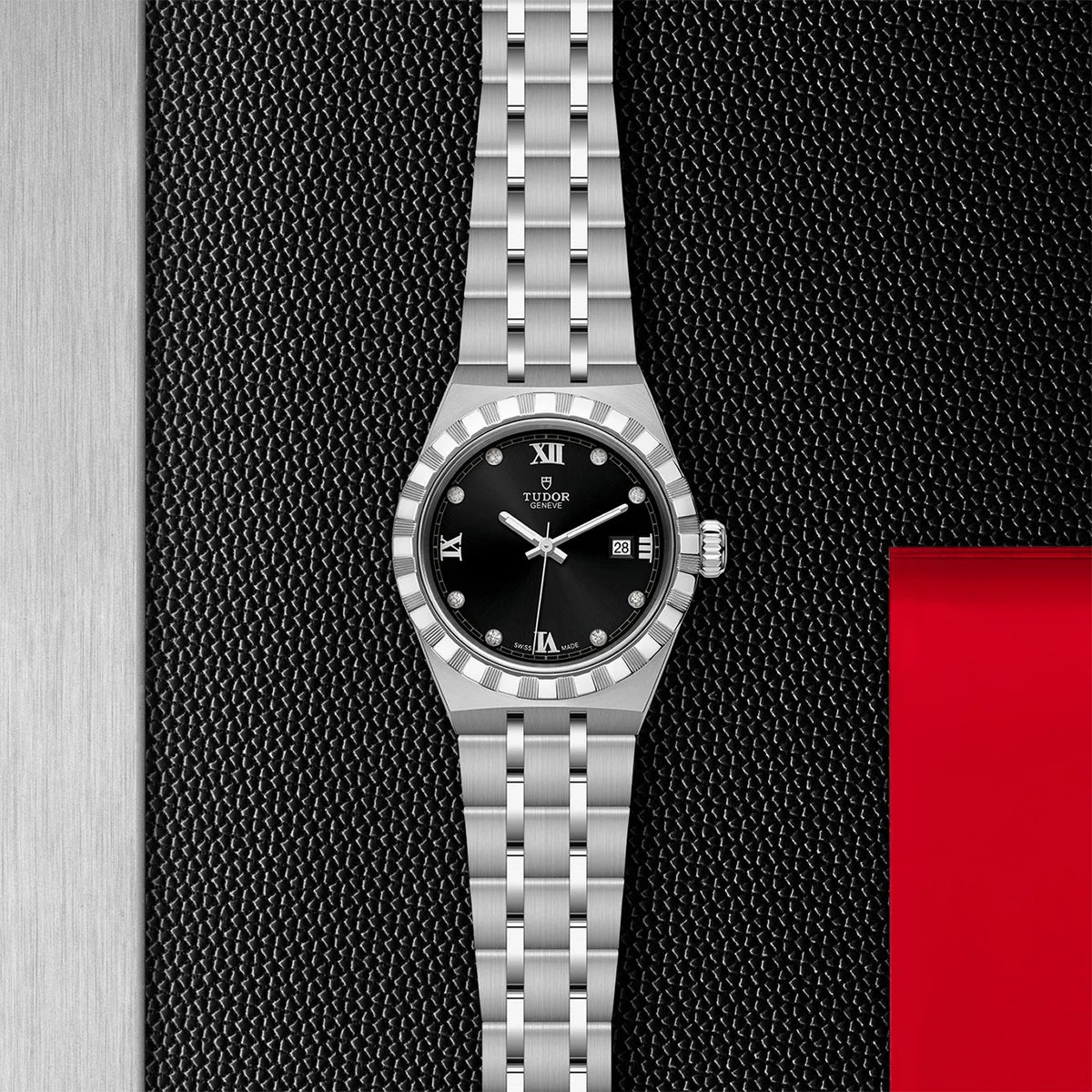 TUDOR Royal 28mm - Black Diamond Dial