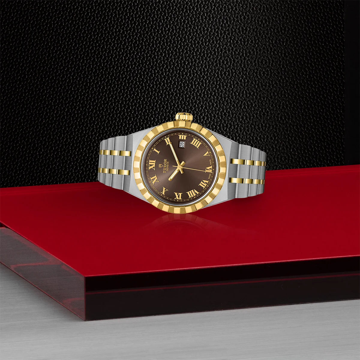 TUDOR Royal Two-Tone  28mm - Brown Dial
