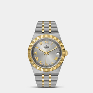 TUDOR Royal Two-Tone  34mm - Silver Dial