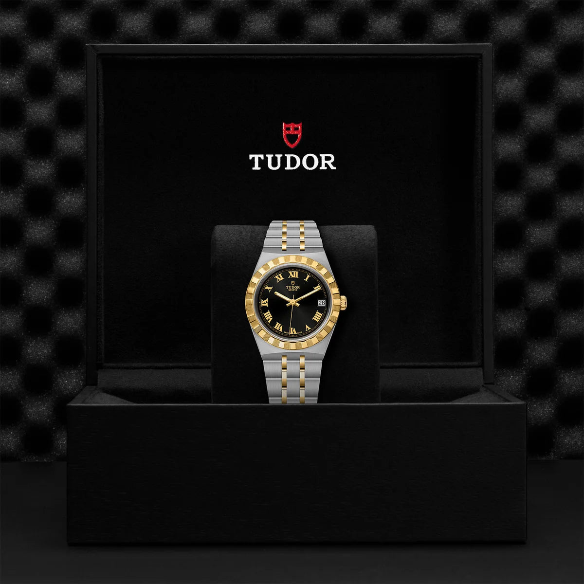 TUDOR Royal Two-Tone  34mm - Black Dial