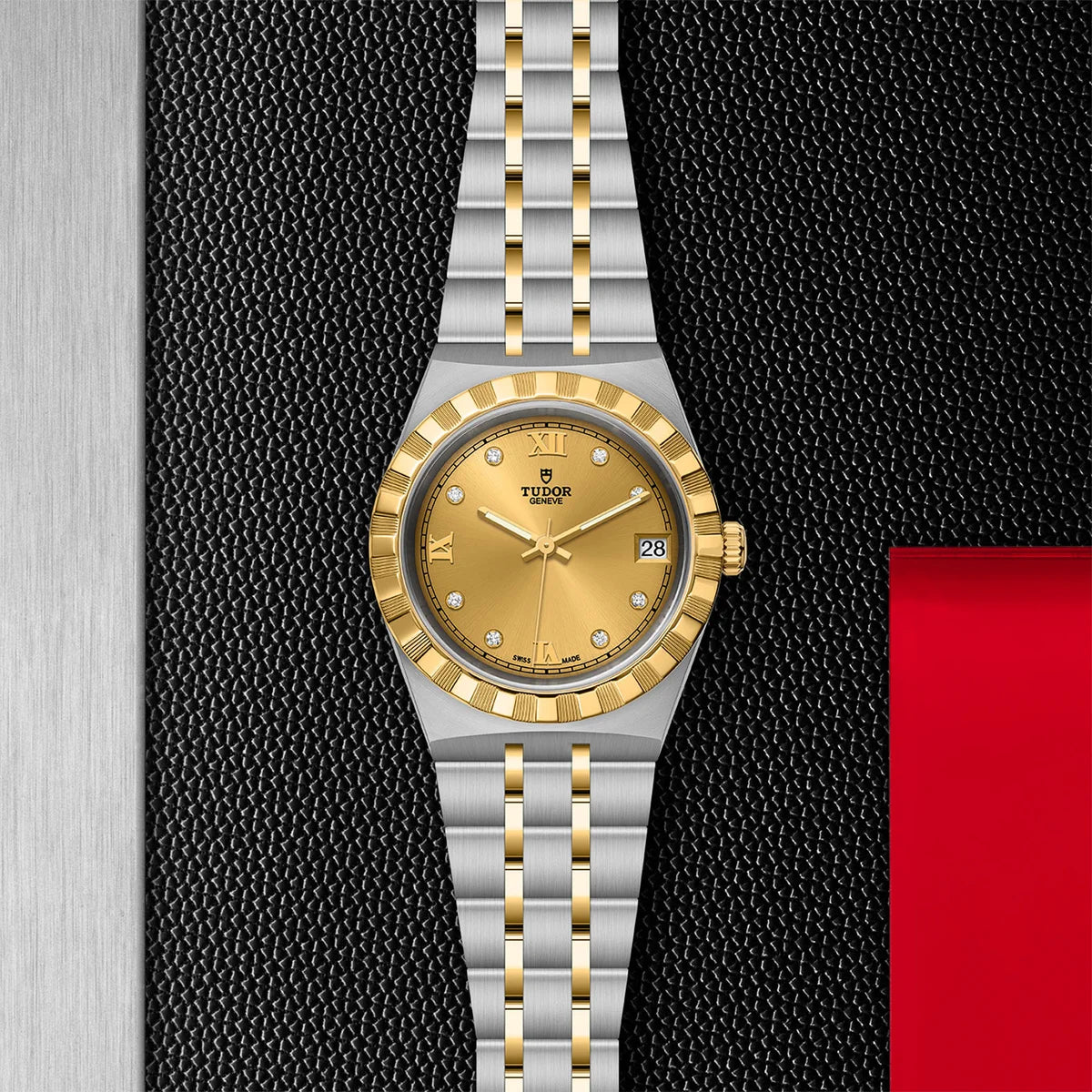 TUDOR Royal Two-Tone  34mm - Gold Diamond Dial