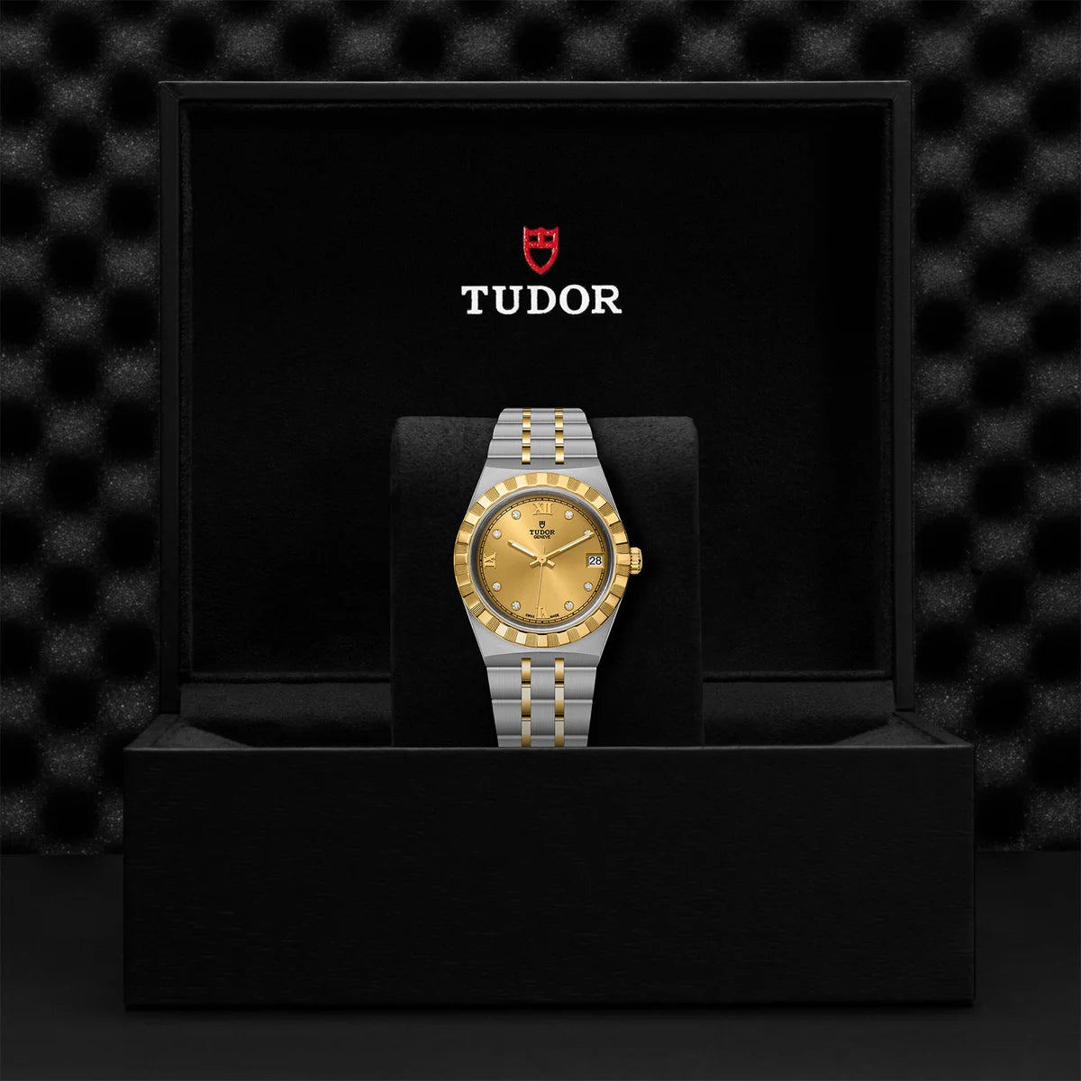TUDOR Royal Two-Tone  34mm - Gold Diamond Dial