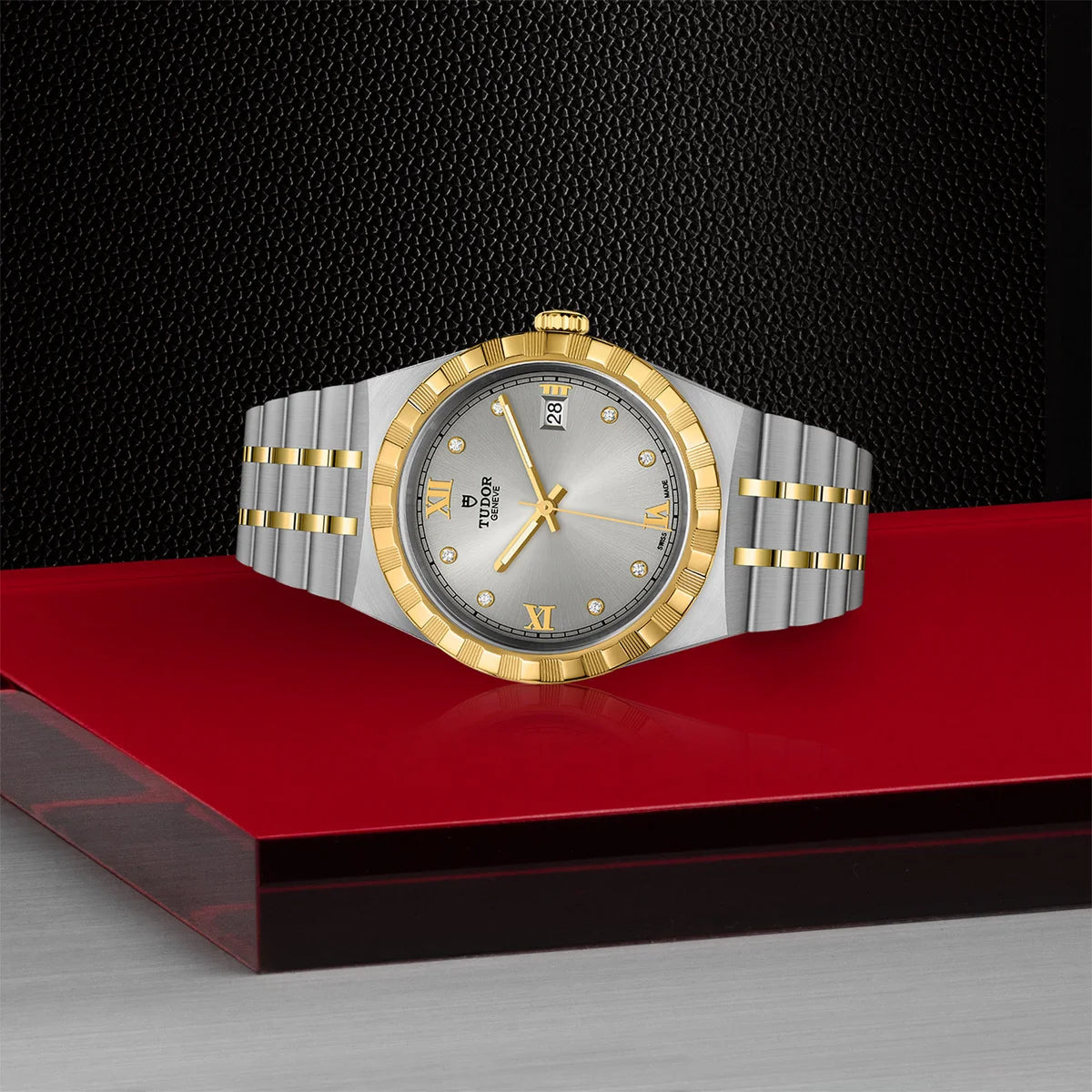 TUDOR Royal Two-Tone  38mm - Silver Diamond Dial