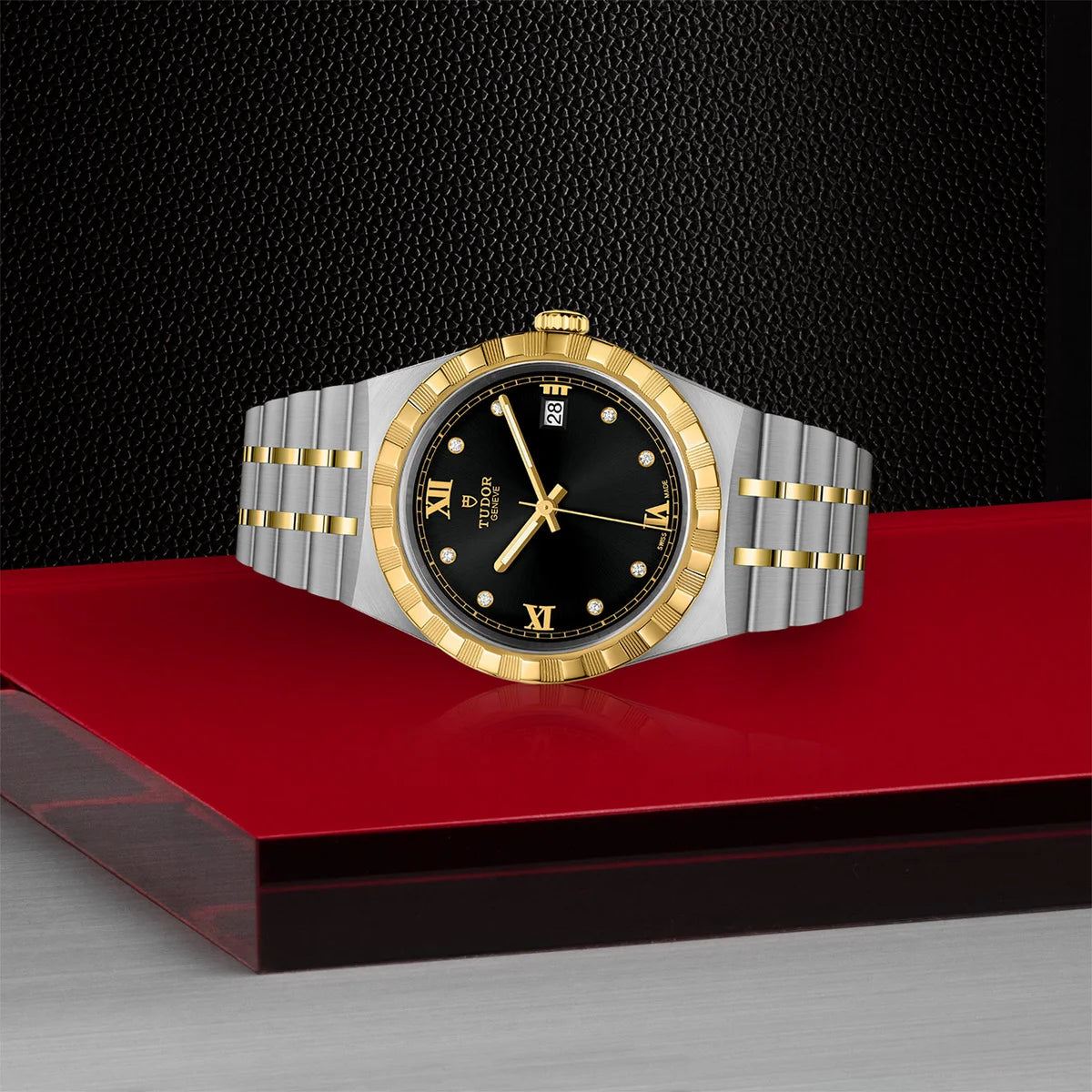 TUDOR Royal Two-Tone  38mm - Black Diamond Dial