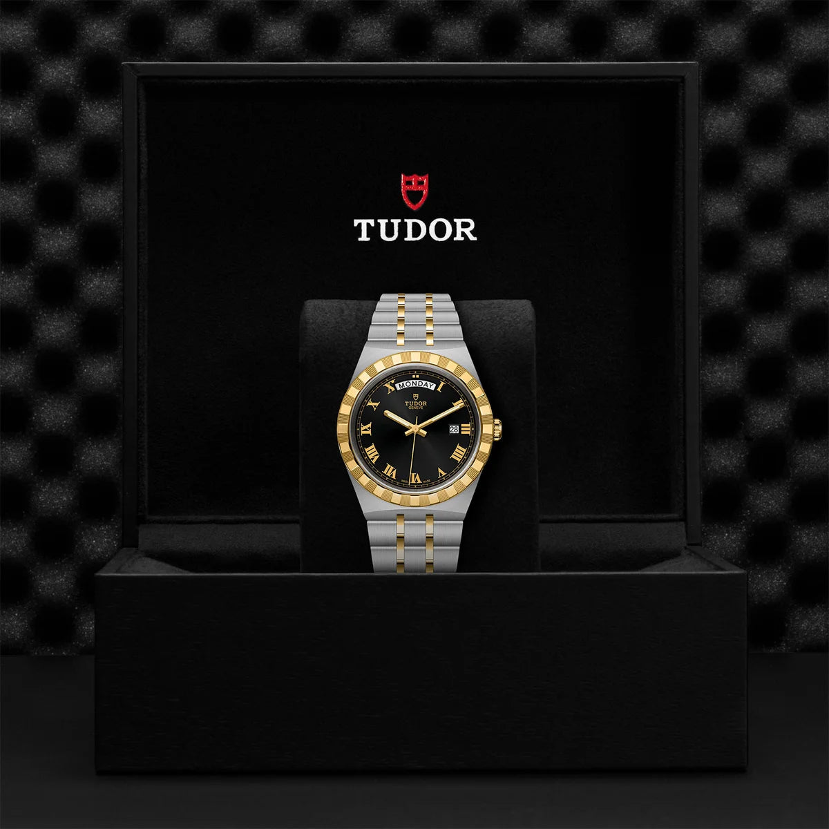 TUDOR Royal Two-Tone  41mm - Black Dial