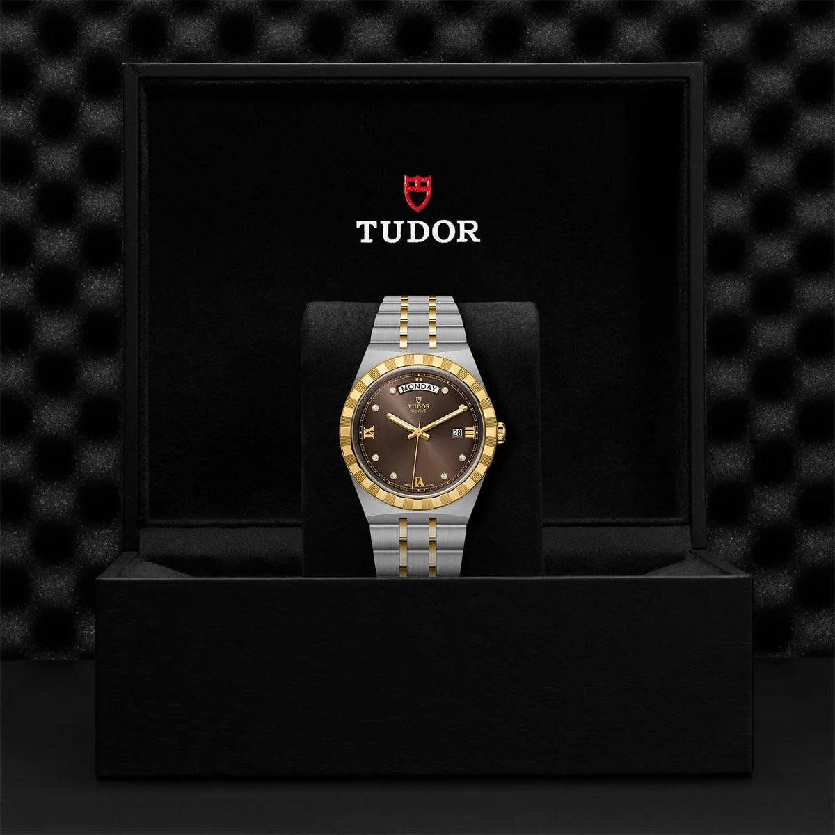 TUDOR Royal Two-Tone  41mm - Brown Diamond Dial