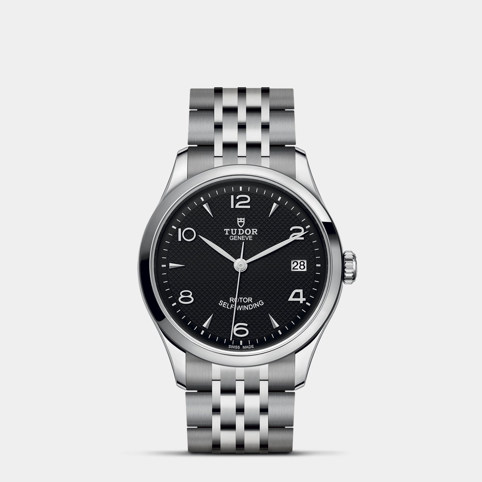 1926 36mm - Black Dial on Bracelet