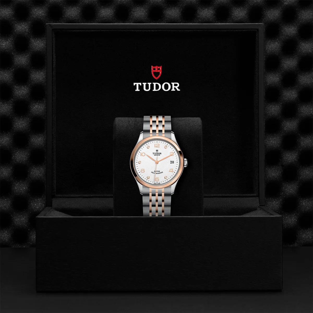 1926 Two-Tone 36mm - White Diamond Dial on Bracelet