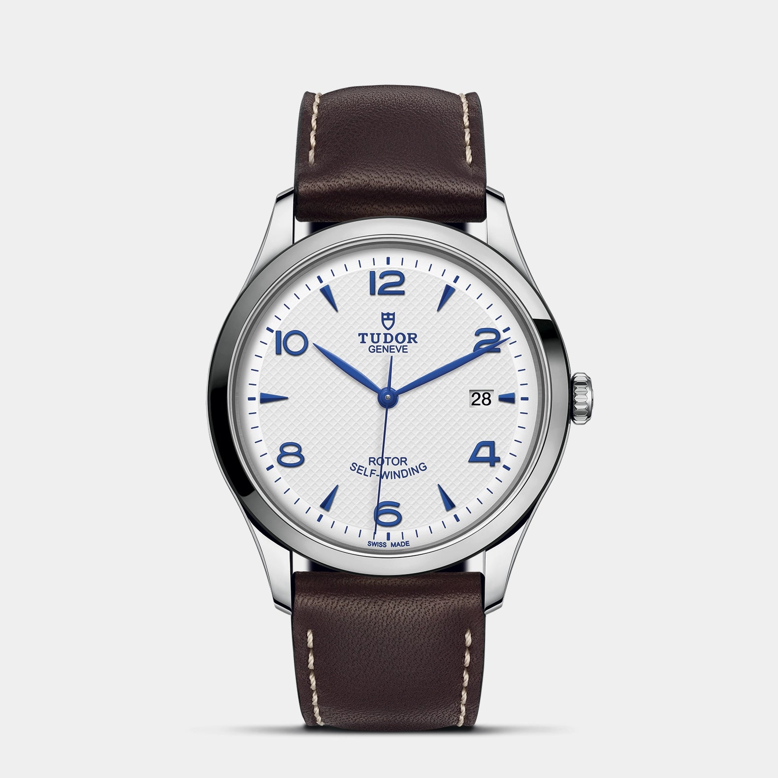 1926 41mm - Opaline Dial on Leather Strap