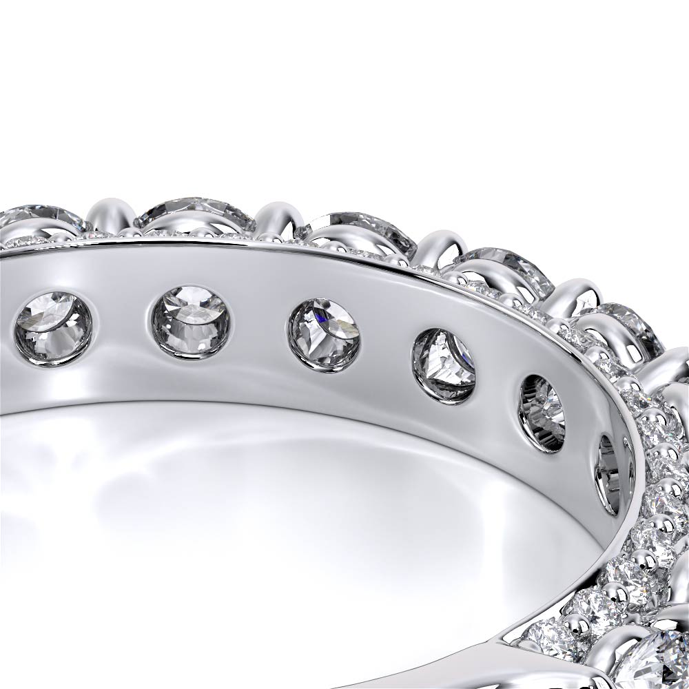 Classic Diamond Wedding Ring Platinum - CTR-0489
