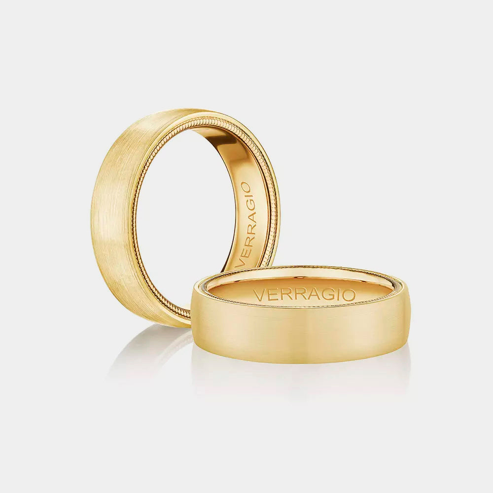 Classic Wedding Ring 18k Yellow Gold - VW-6024
