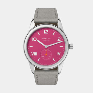 Club Campus 38mm - Deep Pink Dial on Strap